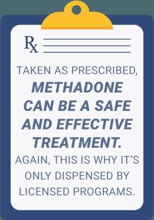 methadone effect Rockville MD