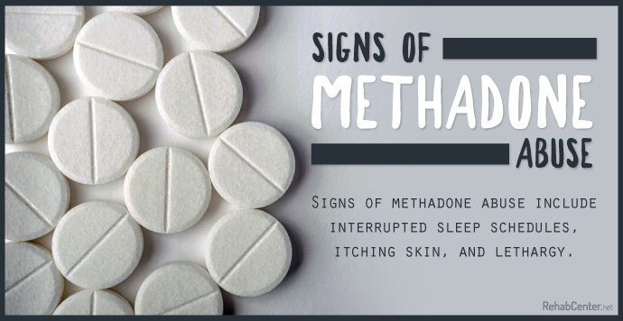 withdrawal from methadone symptoms Crowley LA