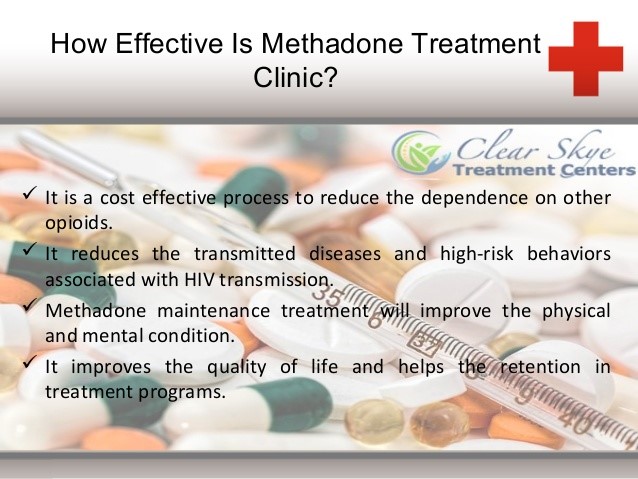 effect of methadone Summit NJ